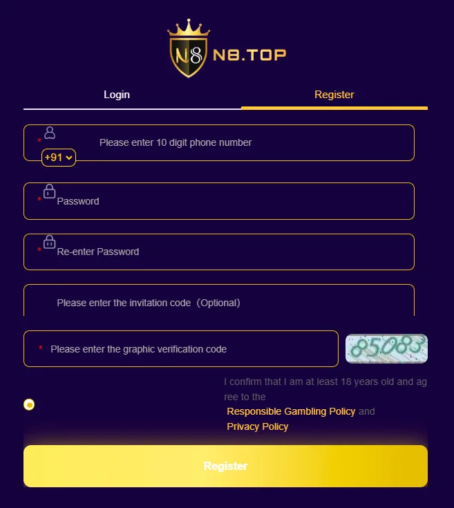 register n8 casino